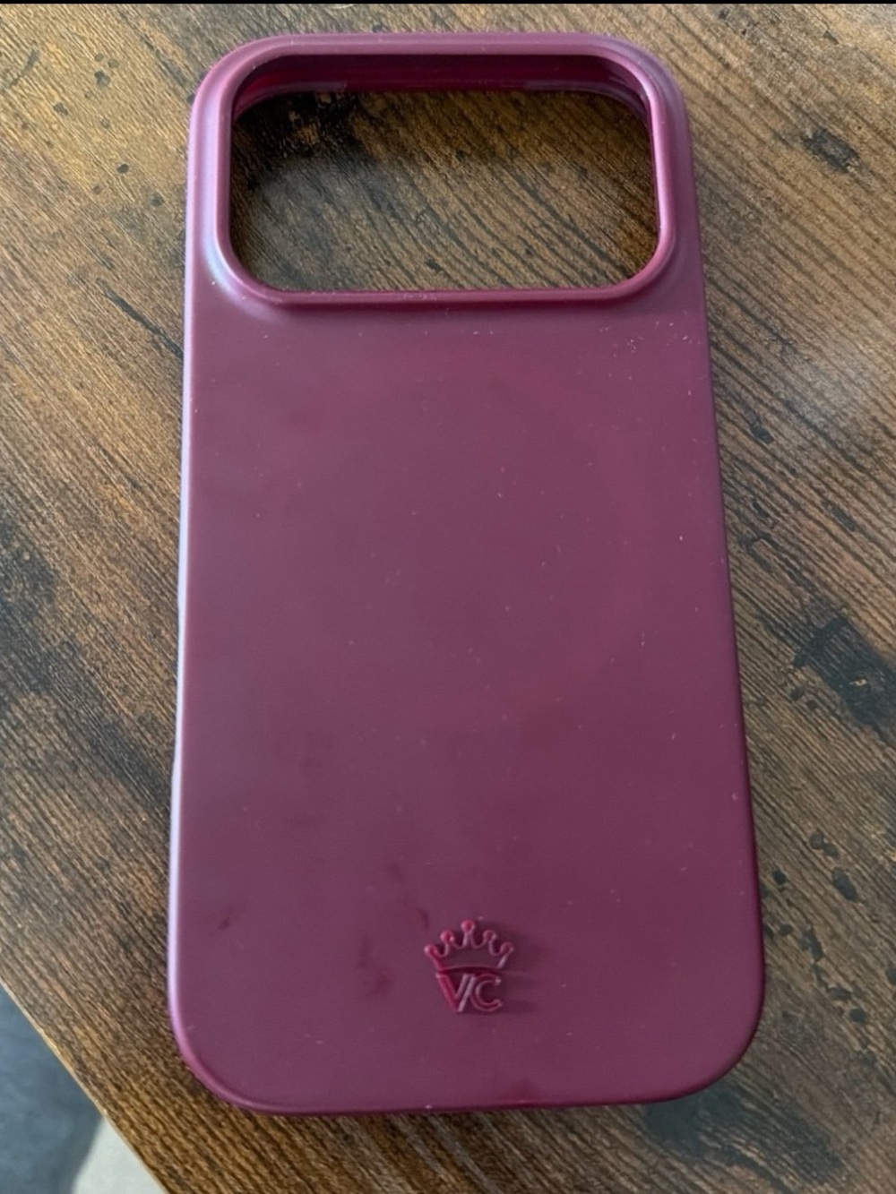 Burgundy 1900 Velvet Caviar IPhone 17 pro case MagSafe